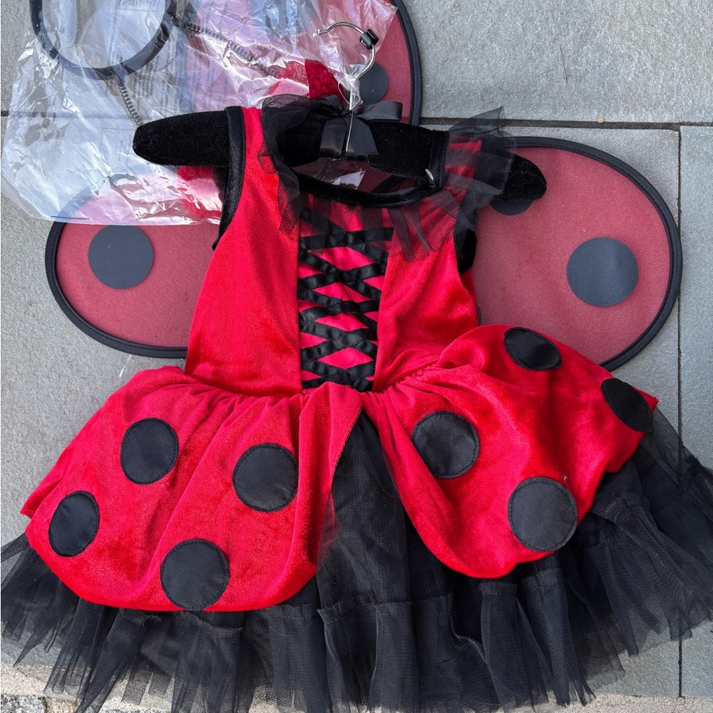 Ladybug Kids Halloween Costume - New with Tags